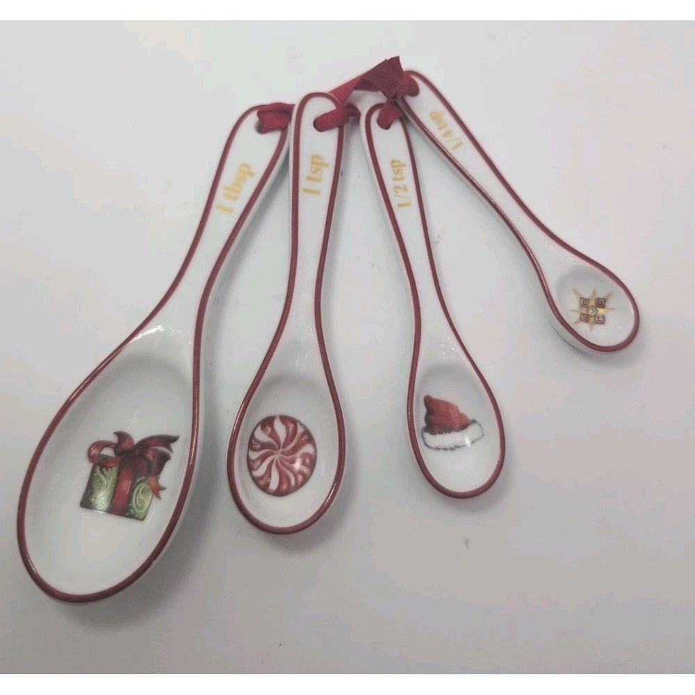 Williams-Sonoma 'Twas the Night Measuring Spoons Set - Christmas Holiday
